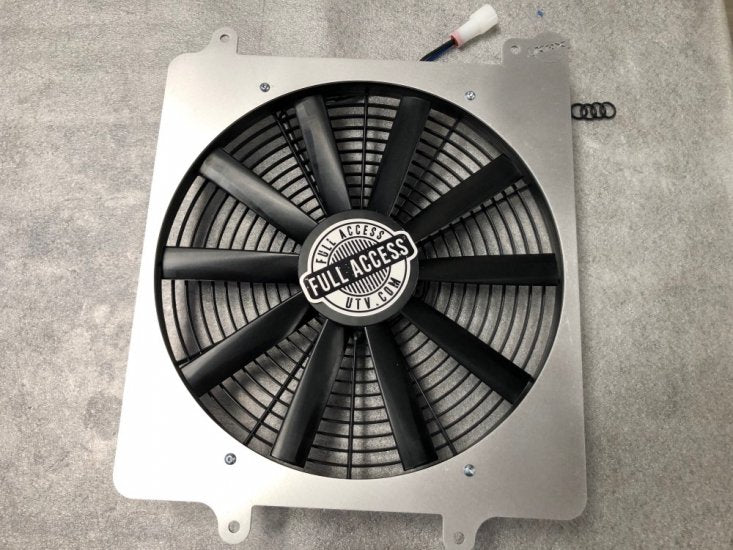 Kawasaki KRX & KRX4 1000 14" Electric Fan Kit 59502-0628