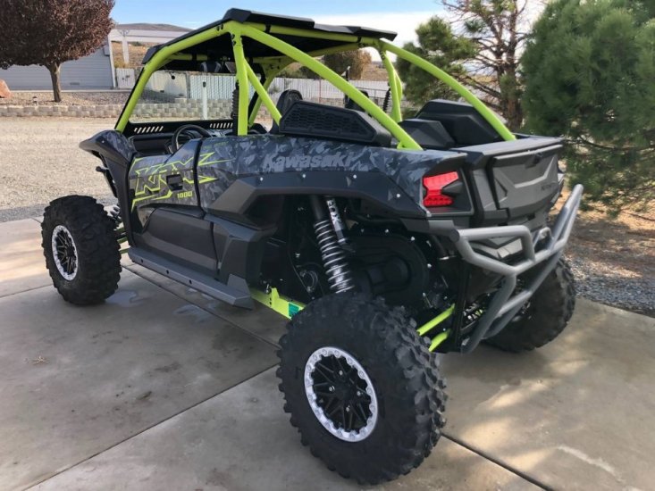 Kawasaki KRX 1000 Rock Sliders, Nerf Bars, or Steps