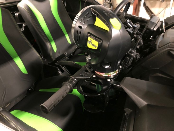 Kawasaki KRX & KRX4 1000 Cup Holder & Propane Heater Holder