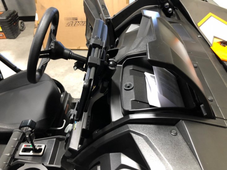 Kawasaki KRX & KRX4 1000 "UPPER" Dash Phone or Tablet Mount