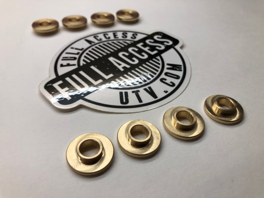 Kawasaki KRX & KRX4 1000 Brass Door Bushings (8)