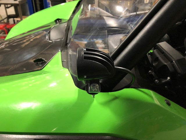 Kawasaki KRX & KRX4 1000 A Pillar LED Light Mounts (2)