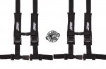 PRP 4.2, BLACK 4-Point Harnesses with Auto Latch (2)