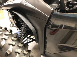 Kawasaki KRX & KRX4 1000 Front Splash Guards, Fender Flares