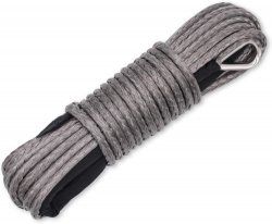 Full Access 1/4" x 50' 10,000 lbs Synthetic Winch Rope