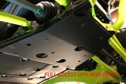 Kawasaki KRX 1000 and KRX4 Bolt On Transmission Skid Plate