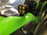 Kawasaki KRX & KRX4 1000 A Pillar LED Light Mounts (2)