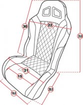 Aces Daytona Carbon Edition Seats With Seat Mounts (2)