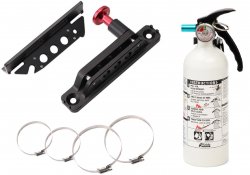 Full Access 2-lbs Fire Extinguisher & Quick Release Bracket Kit