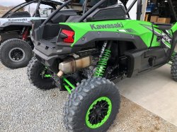 Parting out three 2021 Kawasaki KRX 1000's