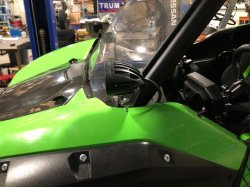 Kawasaki KRX & KRX4 1000 A Pillar LED Light Mounts (2)