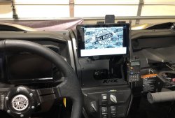 Kawasaki KRX & KRX4 1000 "UPPER" Dash Phone or Tablet Mount