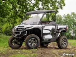 Kawasaki Ridge Scratch-Resistant Vented Full Windshield