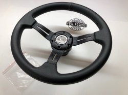 Kawasaki KRX & KRX4 1000 Leather Steering Wheel & Adapter Kit