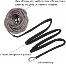 Full Access 1/4" x 50' 10,000 lbs Synthetic Winch Rope