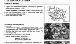 KRX & KRX4 1000 Rotor, Crank, Alternator, Kraftwerks Holder Tool