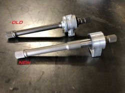 Kawasaki KRX & KRK4 1000 Chromoly Output Stub Shaft, USA MADE!