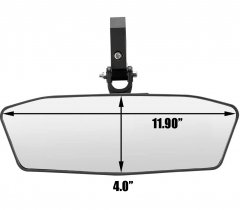 Kawasaki KRX & KRK4 Rear View Mirror 12"x4"