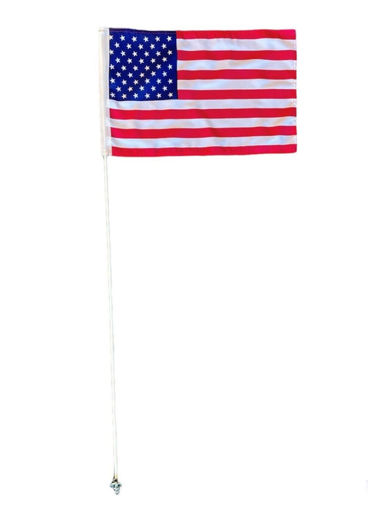 Full Access UTV 6 Ft Fiberglass Whip Flag Antenna With Mount