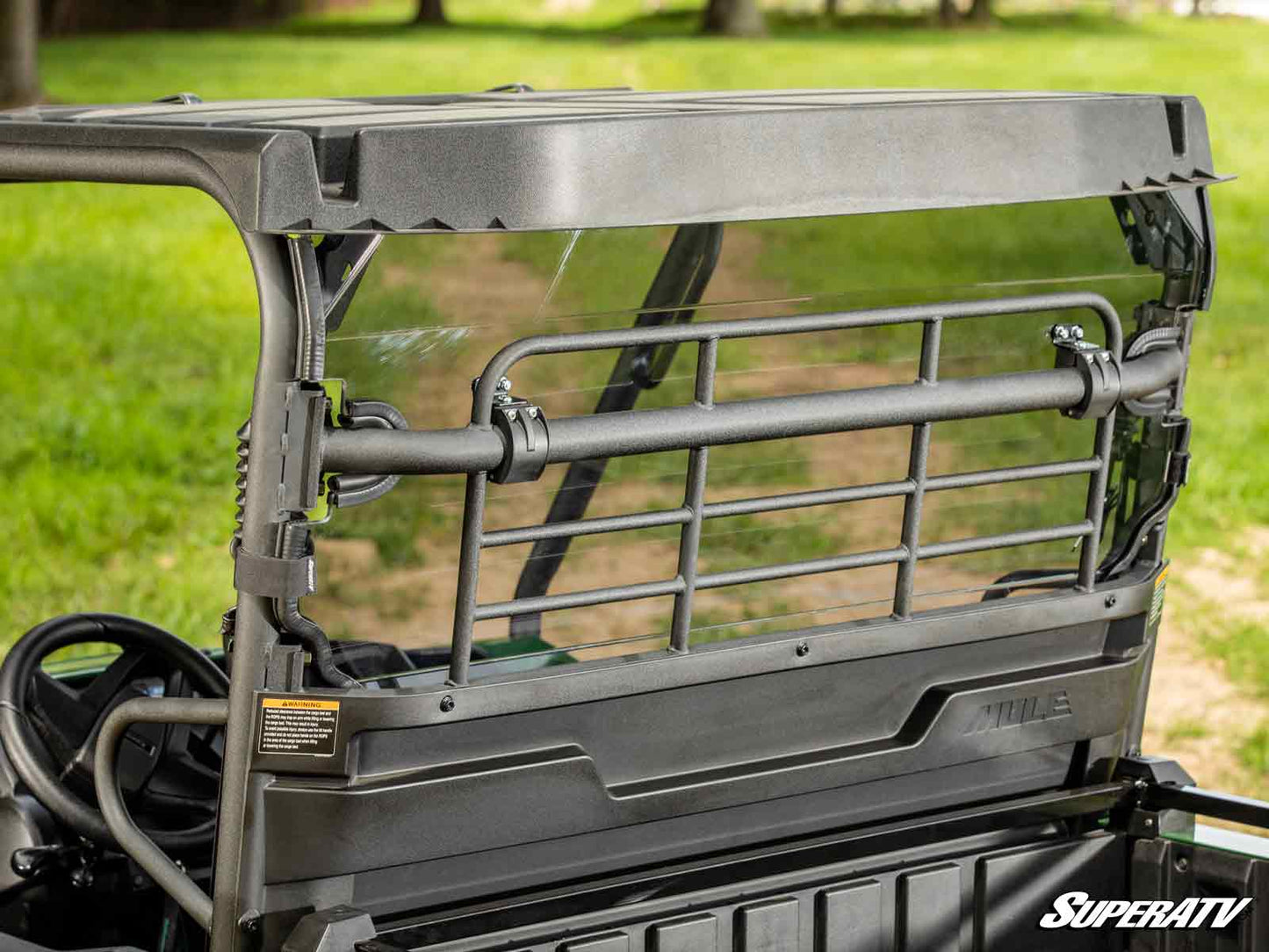 Kawasaki Mule PRO-MX Rear Windshield